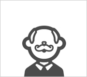 おじいちゃんのイラスト